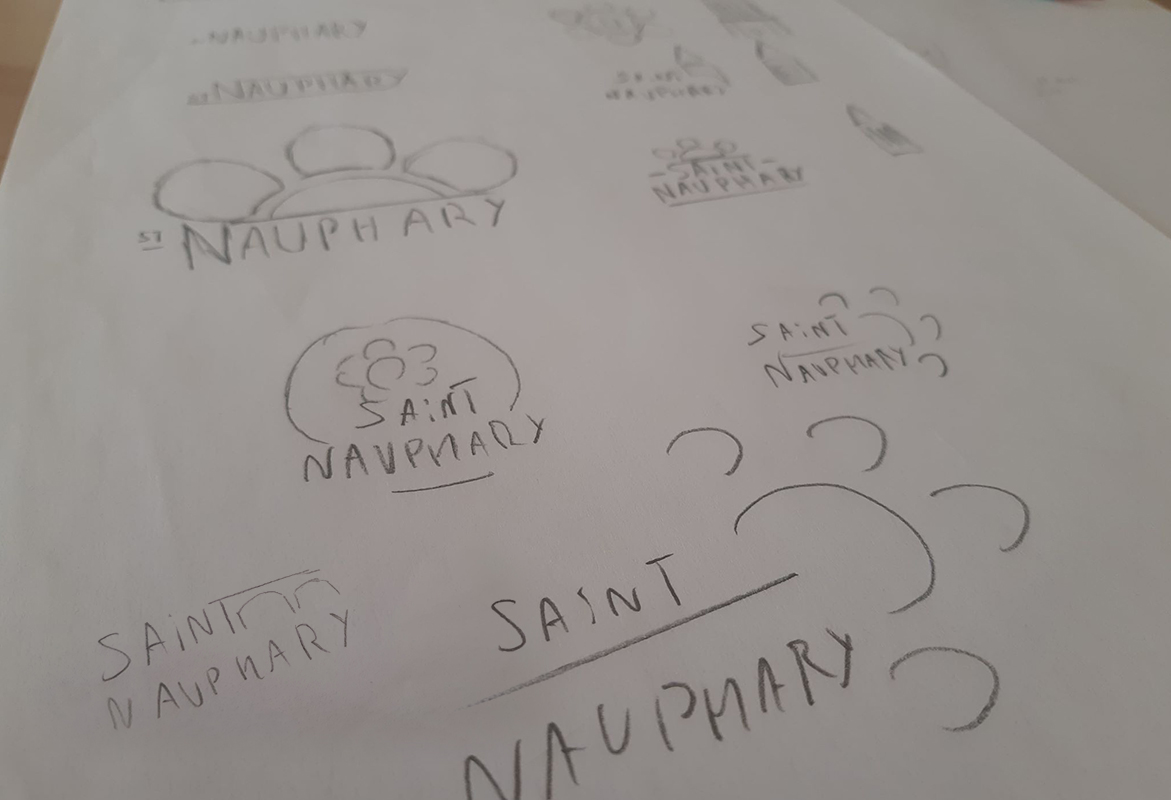 dessin logo Saint Nauphary